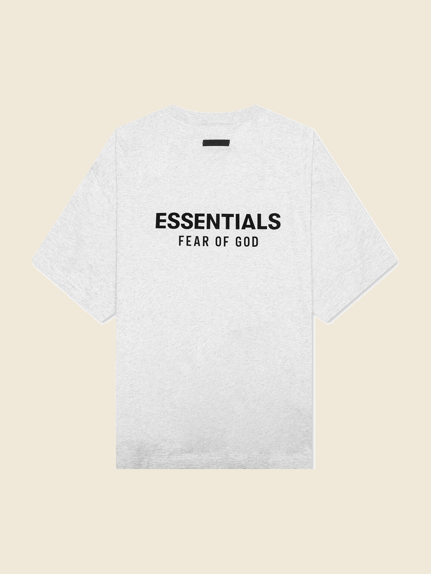 jersey crewneck tee light heather grey