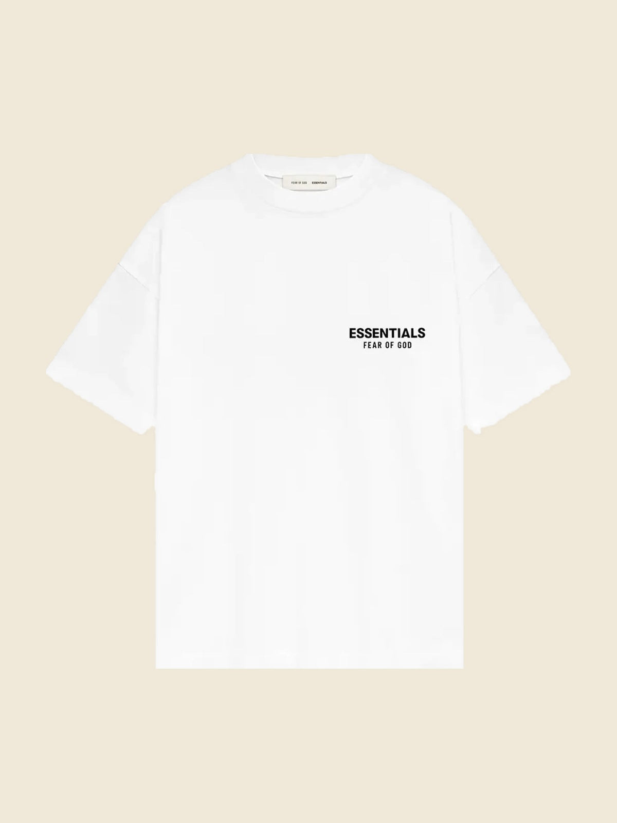Fog Classic Fit Tee Bright White