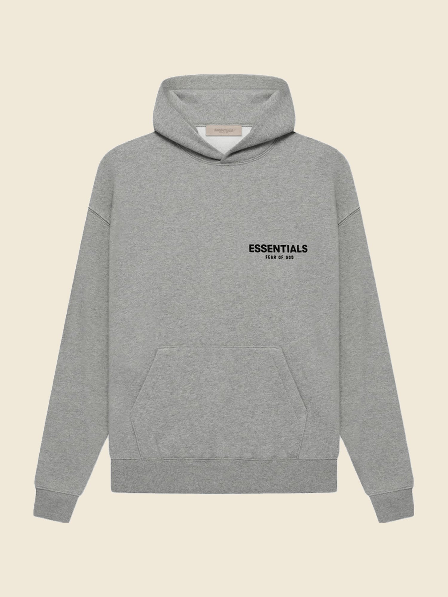 Fog Hoodie Dark Oatmeal