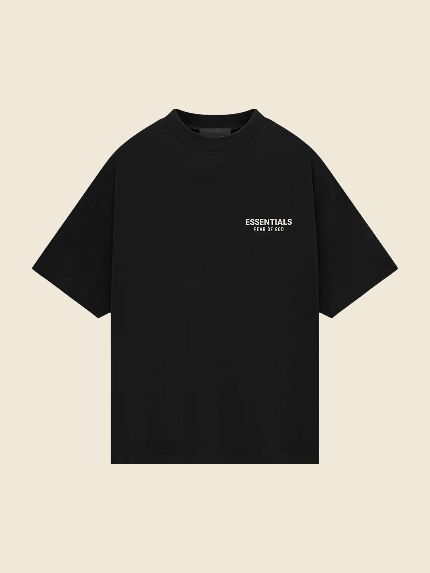 Fog Jersey Crewneck Tee Black Fw24