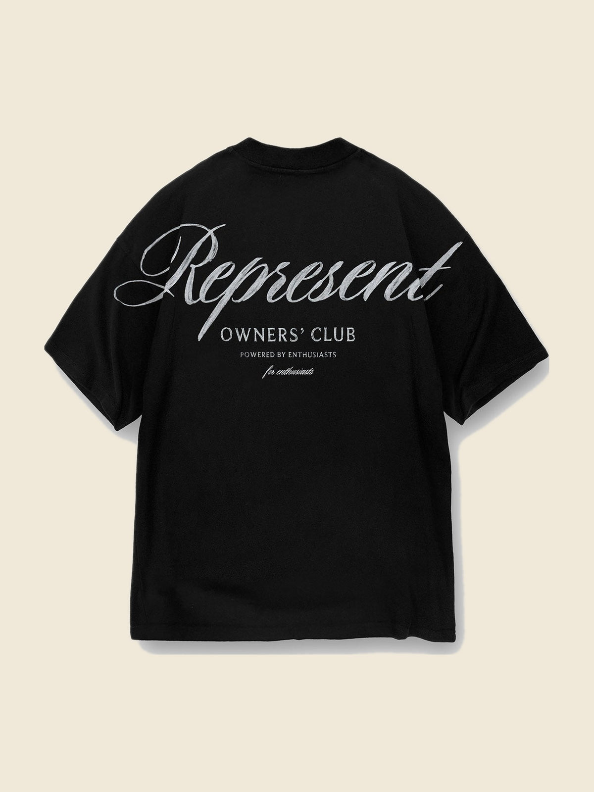 Tričko Represent Owners Club Script T-Shirt Black